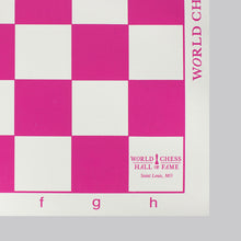 Load image into Gallery viewer, World Chess Hall of Fame Premium Vinyl Board
