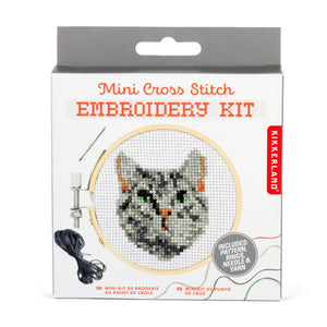 Mini Cross-Stitch Embroidery Kit