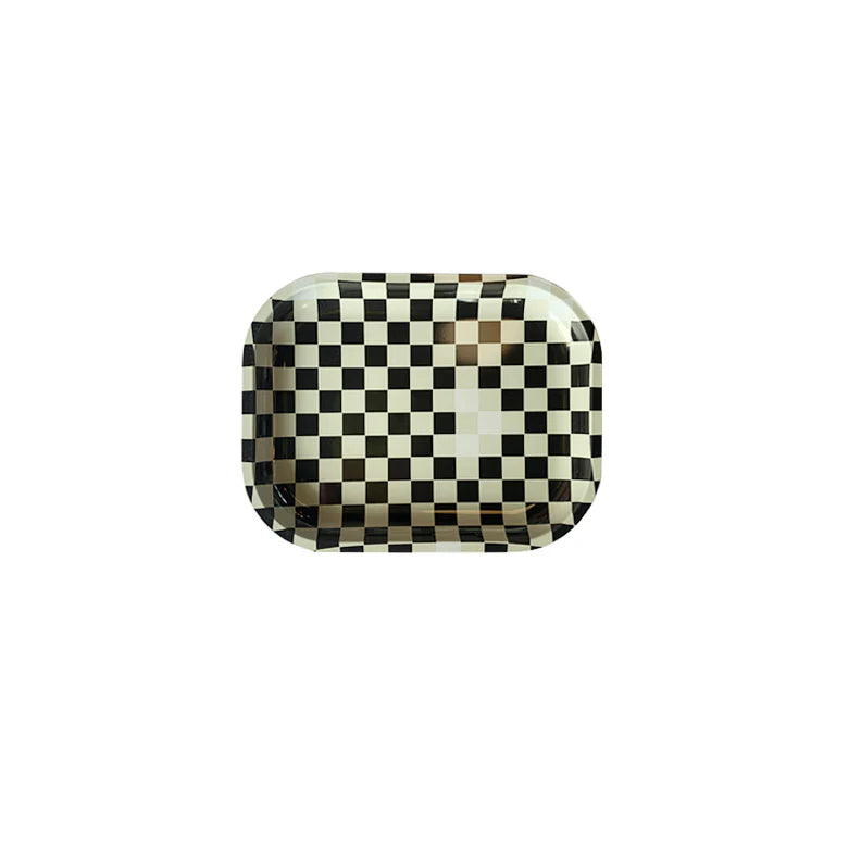 Black and White Checker Tray - Small – World Chess Hall of Fame