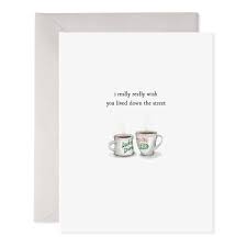 Coffee Cups Greeting Card