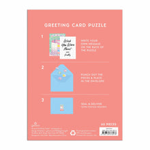 Load image into Gallery viewer, Confetti Birthday Cake Greeting Card Puzzle
