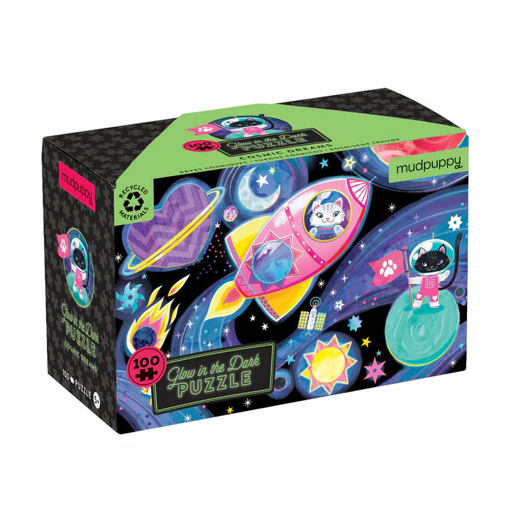 Glow Cosmic Dreams Puzzle - 100 pc