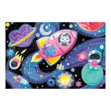 Load image into Gallery viewer, Glow Cosmic Dreams Puzzle - 100 pc
