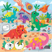 Load image into Gallery viewer, Jumbo Dinosaur Park Floor Puzzle - 25 pc
