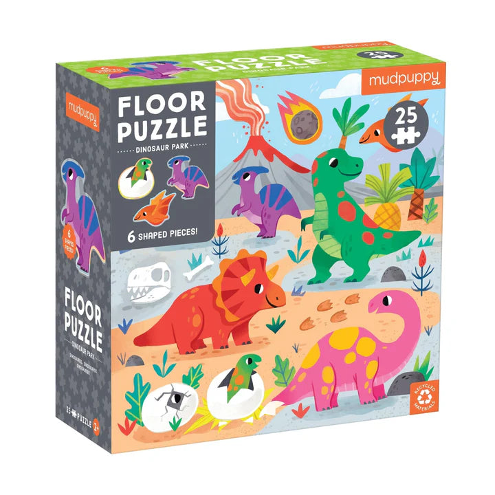 Jumbo Dinosaur Park Floor Puzzle - 25 pc