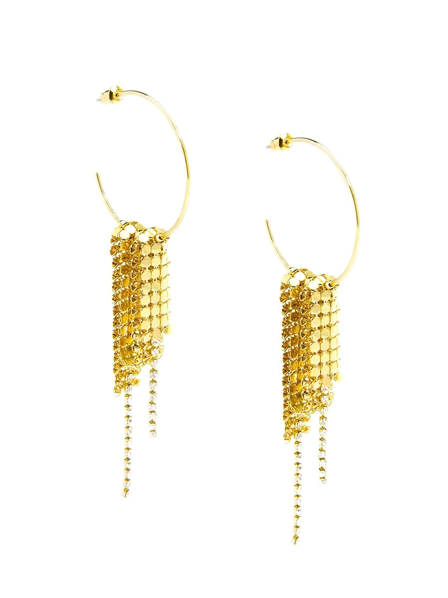 Mesh Chain Hoop