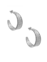 Load image into Gallery viewer, Chunky resin hoop earrings
