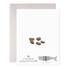 Espresso Thanks Greeting Card