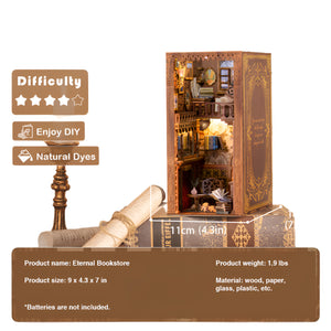 Eternal Bookstore DIY Miniature Book Nook Kit