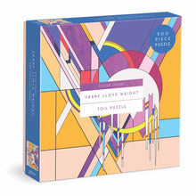 Load image into Gallery viewer, Frank Lloyd Wright Foiled Frozen Spheres Puzzle - 500 pc
