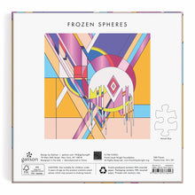 Load image into Gallery viewer, Frank Lloyd Wright Foiled Frozen Spheres Puzzle - 500 pc
