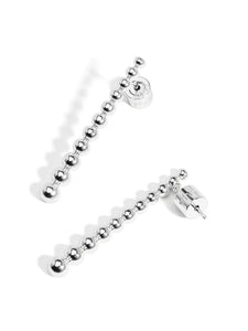 Graduated Bead Drop Earrings