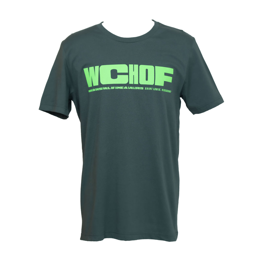 image of Variant T-shirt with World Chess Hall of Fame Logo on the front.