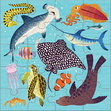 Load image into Gallery viewer, Land &amp; Sea Animals Magnetic Puzzle
