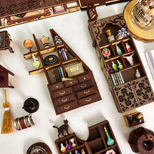 Load image into Gallery viewer, Magic Pharmacist DIY Miniature Book Nook Kit
