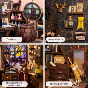 Magic Pharmacist DIY Miniature Book Nook Kit