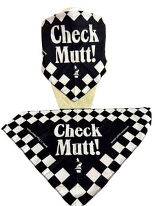 Check Mutt Bandana