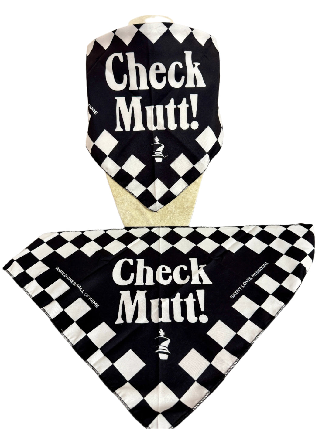 Check Mutt Bandana