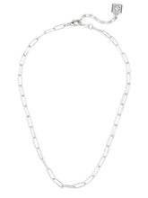 Load image into Gallery viewer, Margot Paperclip Long Necklace
