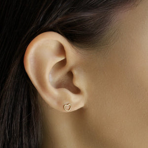 Open Heart Studs