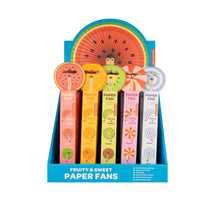 Load image into Gallery viewer, Fruity &amp; Sweet Paper Fans
