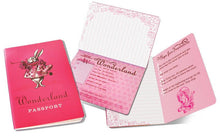 Load image into Gallery viewer, Passport to Wonderland Notebook
