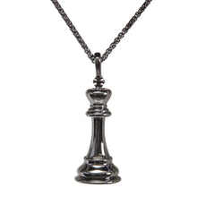 Load image into Gallery viewer, black king pendant necklace
