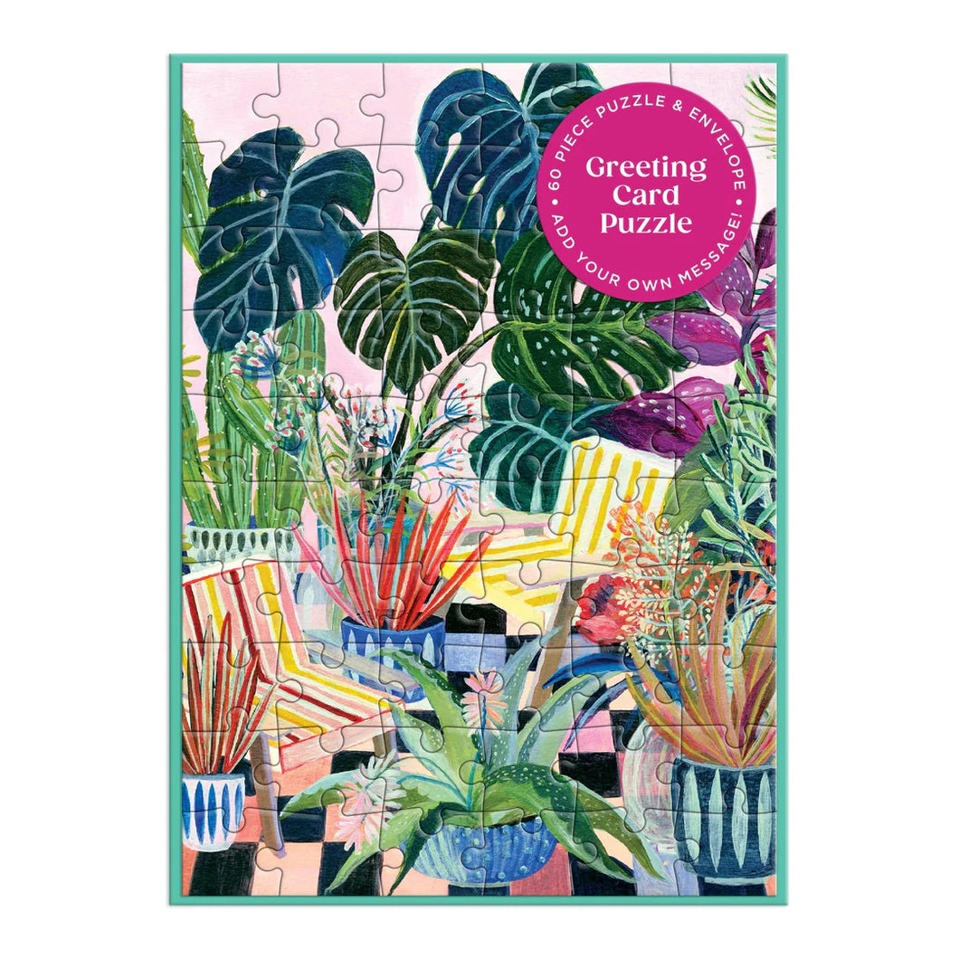 image of greeting card puzzle
plant themed