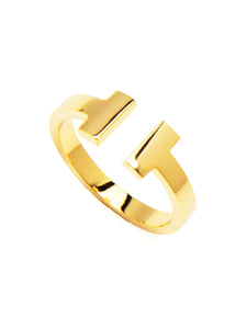 Vertical Open Bar Ring