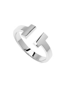Vertical Open Bar Ring