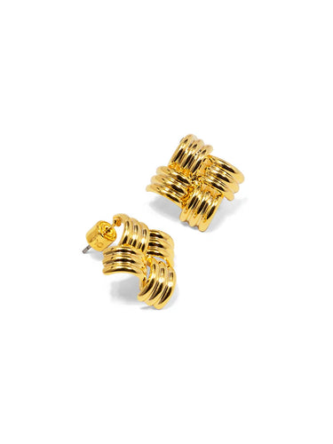 image of ridged loop studs