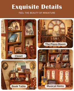 The Secret Rhythm DIY Miniature Book Nook Kit
