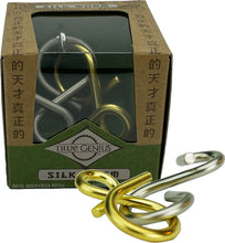 Load image into Gallery viewer, Silk Worm metal puzzle
