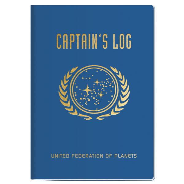 image of the front the captain's log
