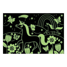 Load image into Gallery viewer, Glow Unicorns Puzzle - 100 pc
