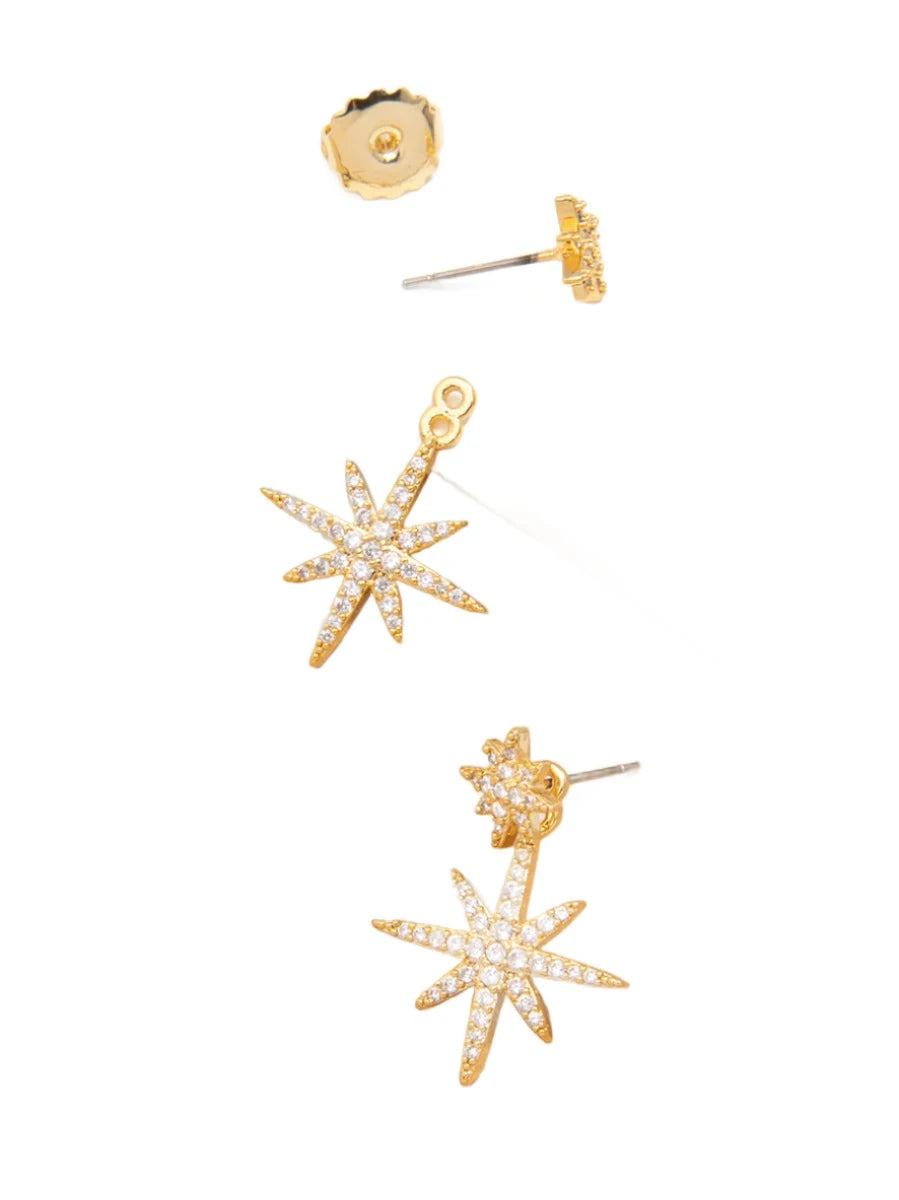 Madge Crystal Starburst Earring