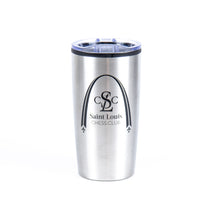 Load image into Gallery viewer, Saint Louis Chess Club Stainless Steel Tumbler

