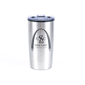Saint Louis Chess Club Stainless Steel Tumbler