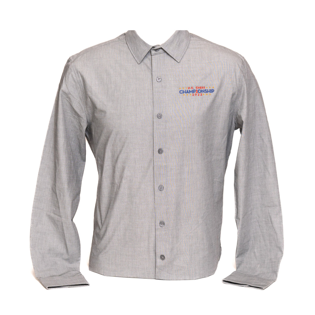 2022 US Chess Championship Button-Down Shirt