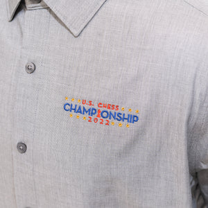 #2022 US Chess Championship Button-Down Shirt
