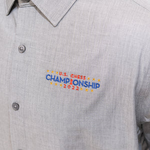 2022 US Chess Championship Button-Down Shirt