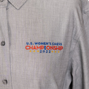 #2022 US Chess Championship Button-Down Shirt