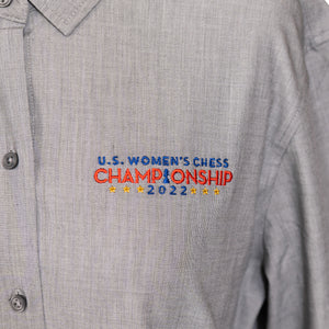 2022 US Chess Championship Button-Down Shirt