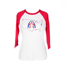 Load image into Gallery viewer, #Chess Capital USA 3/4 Sleeve Shirt

