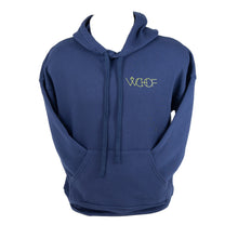 Load image into Gallery viewer, WCHOF Alt Pullover Hoodie - Navy/Rainbow
