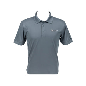 Saint Louis Chess Club Men's Gray Polo