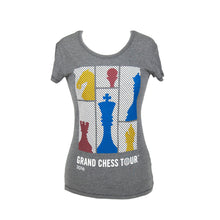 Load image into Gallery viewer, #2016 Grand Chess Tour Women&#39;s T-Shirt
