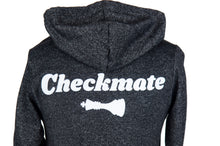Load image into Gallery viewer, Check Yo Self 2.0 Zip Hoodie - Digital Black

