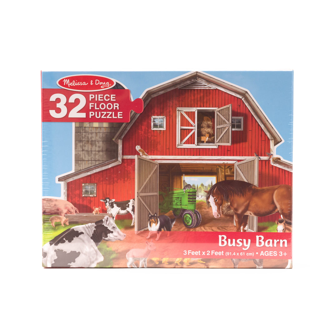 Barn Floor Puzzle (32 pc)