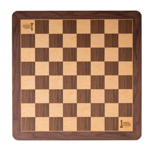 WCHOF 21" Walnut Chessboard